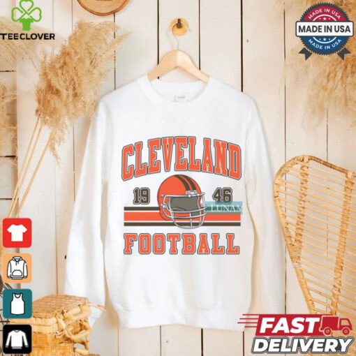 intage Cleveland Football Sweatshirt, Cleveland City Football Shirt