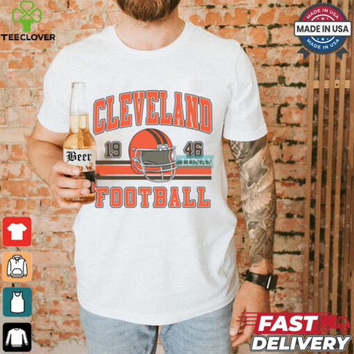 intage Cleveland Football Sweatshirt, Cleveland City Football Shirt