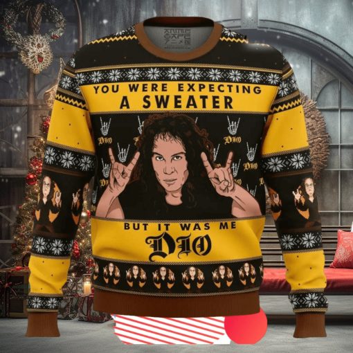 It Was Me Dio Ronnie James Dio Ugly Christmas Sweater