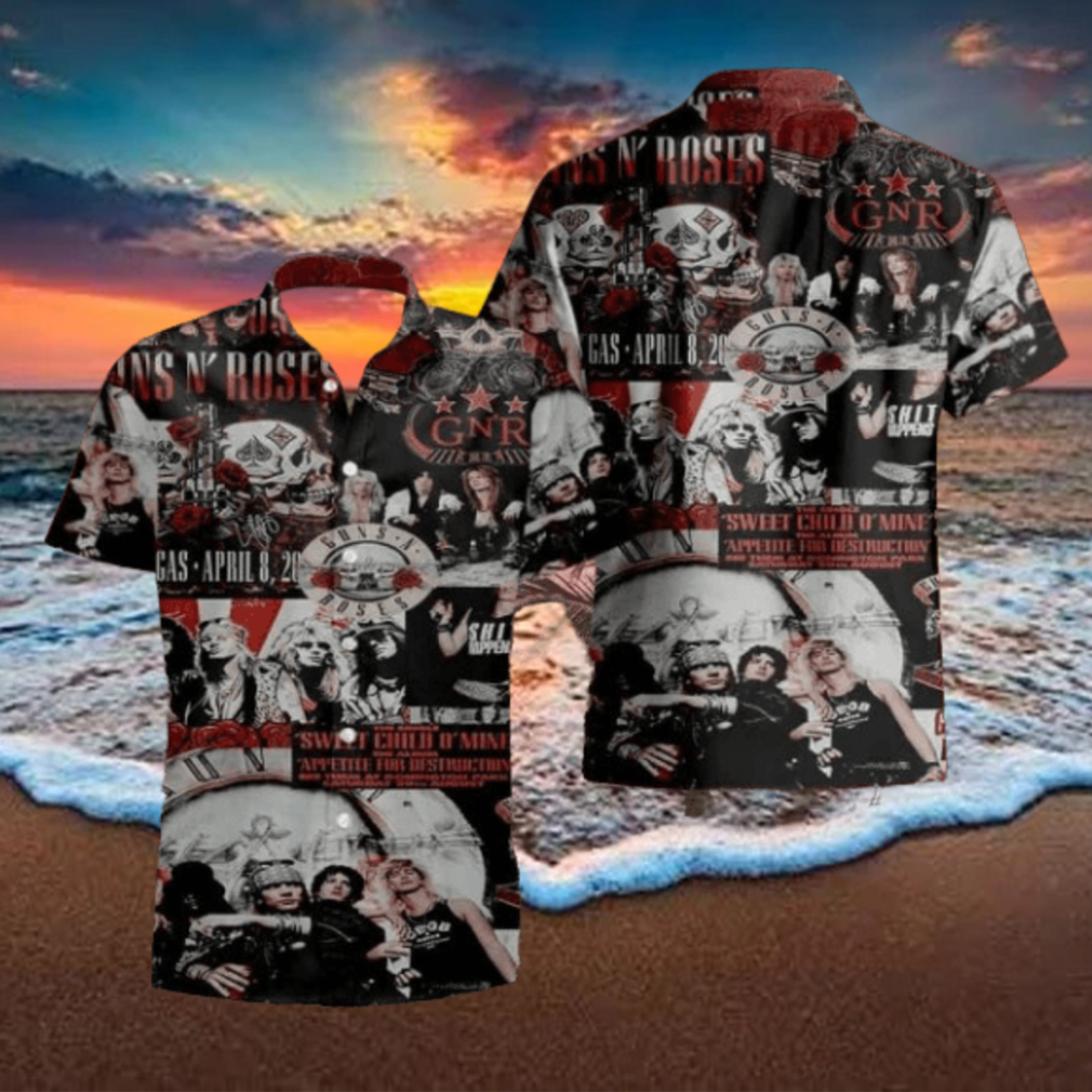 Guns N Roses Member Of Band 2024 Summer Trend Fan Gifts Hawaiian Shirt Guns N Roses Member Of Band 2024 Summer Trend Fan Gifts Hawaiian Shirt