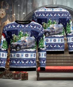 Hughes County Emergency Medical Service Christmas AOP Ugly Sweater Christmas Season Gift