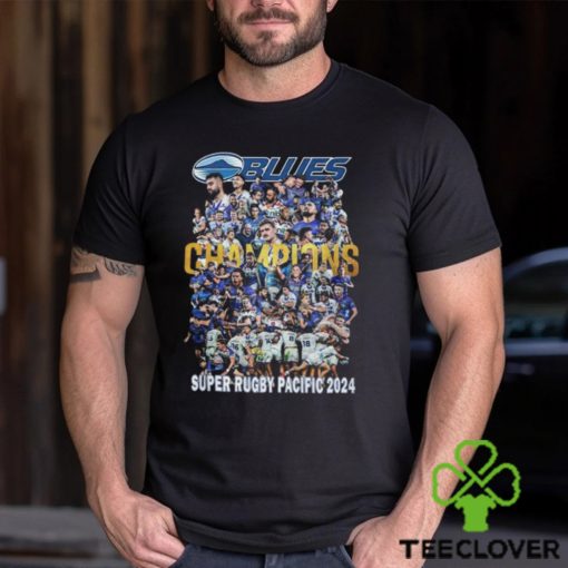 The Blues Super Rugby Pacific 2024 Champions T Shirt