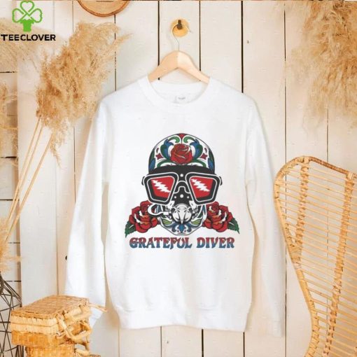 2023 Grateful Diver Sugar Skull UV Shirt