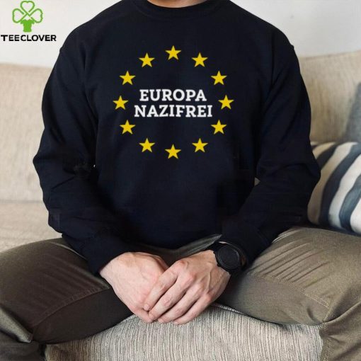 Europa Nazifrei stars shirt