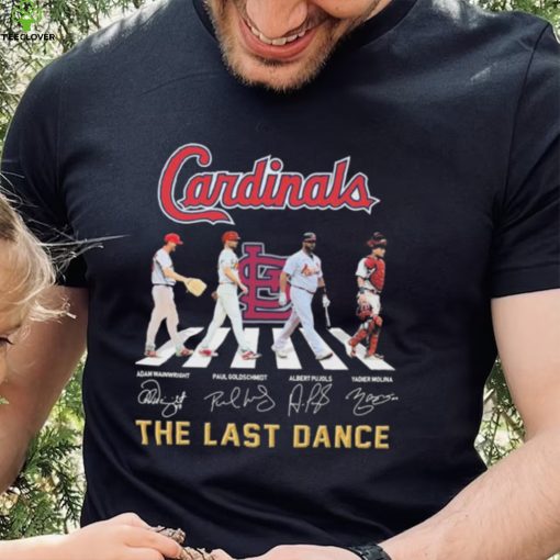 The Last Dance Cardinals Abbey Road Signatures Shirt