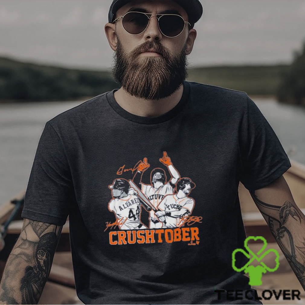 Jose Altuve Yordan Alvarez And Kyle Tucker Crushtober Shirt - teejeep