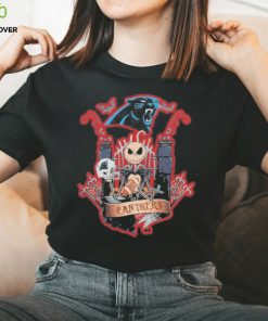 jack skellington halloween carolina panthers fan shirt