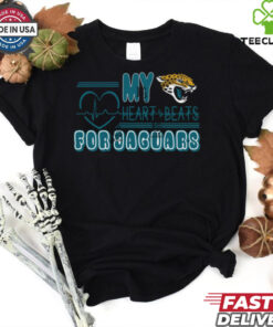 jacksonville Jaguars heart Beats shirt
