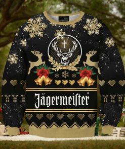 jagermeilter Bell 3D Printed Christmas Ugly Sweater