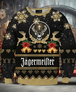jagermeilter Bell 3D Printed Christmas Ugly Sweater