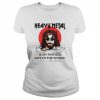 jesus christ heavy metal is my fathers gift to the world classic womens t hoodie, sweater, longsleeve, shirt v-neck, t-shirt