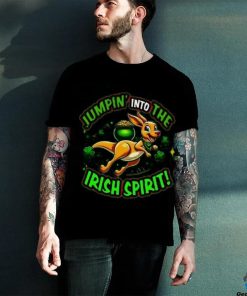 Jumpin’ into the Irish spirit St. Patrick’s Day T Shirt