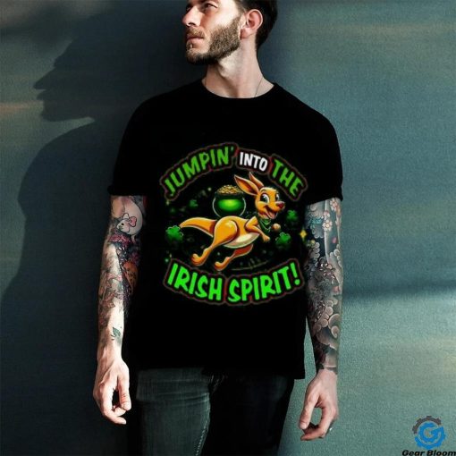 Jumpin’ into the Irish spirit St. Patrick’s Day T Shirt