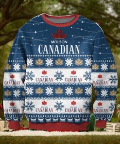 Molson Canadian 3D Ugly Christmas Sweater Christmas Gift