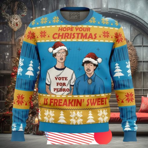 Christmas Vote Napoleon Dynamite Ugly Christmas Sweater