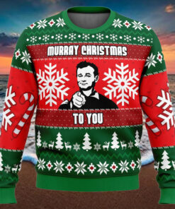 Murray Christmas Bill Murray Ugly Christmas Sweater