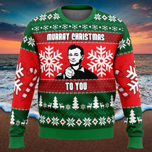 Murray Christmas Bill Murray Ugly Christmas Sweater