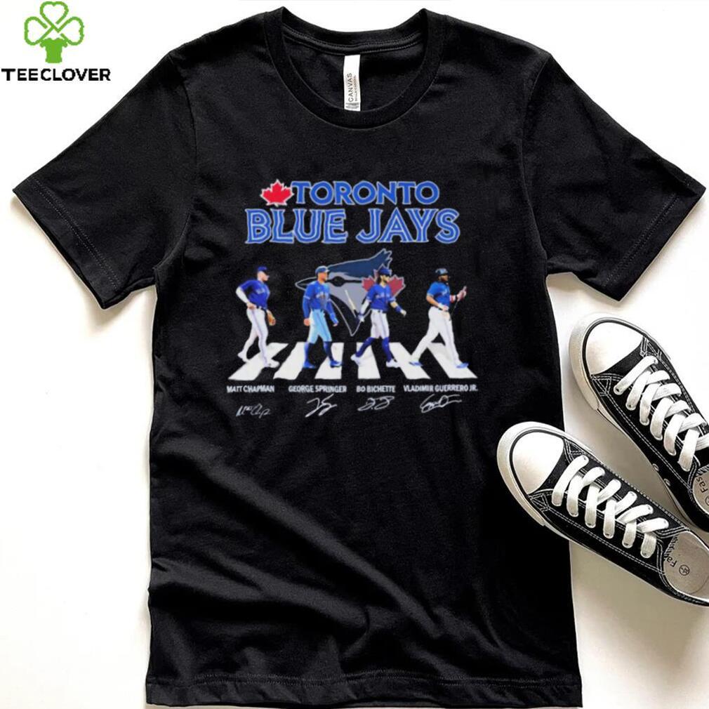 Toronto Blue Jays Team Abbey Road 2023 Signatures Shirt