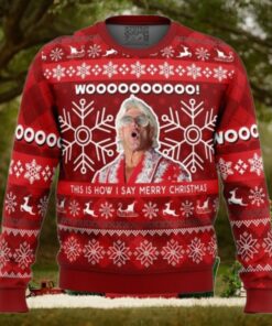 Christmas Flair Pro Wrestling Ugly Christmas Sweater