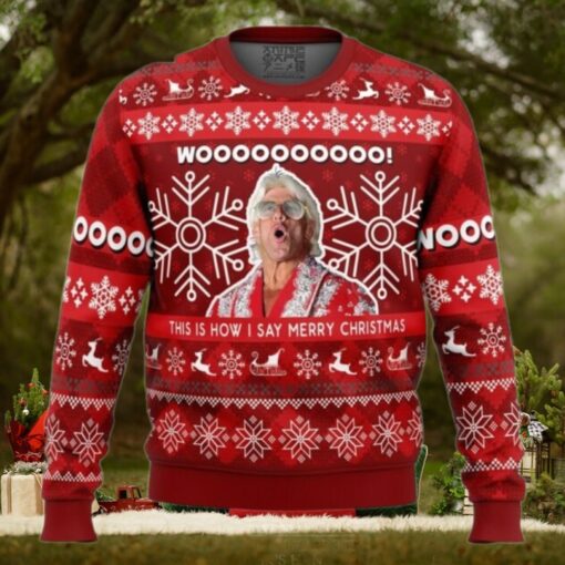 Christmas Flair Pro Wrestling Ugly Christmas Sweater