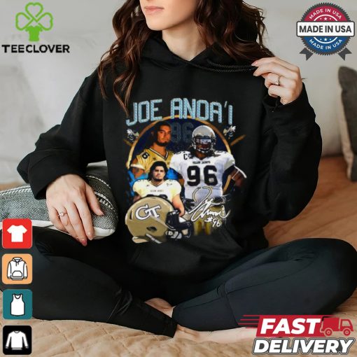 joe Anoa’i Georgia Tech Yellow Jackets football vintage hoodie, sweater, longsleeve, shirt v-neck, t-shirt