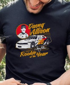 Davey Allison Rookie of the Year 1987 signature retro shirt