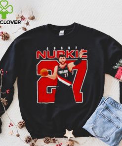 jusuf Nurkic Portland Trail Blazers no 27 basketball shirt