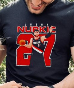 jusuf Nurkic Portland Trail Blazers no 27 basketball hoodie, sweater, longsleeve, shirt v-neck, t-shirt