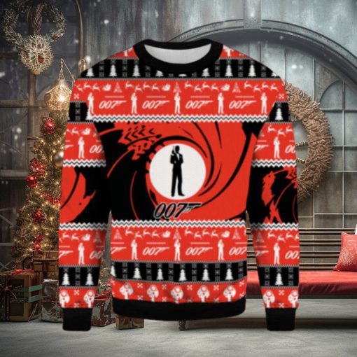 007 Detective Christmas sweater