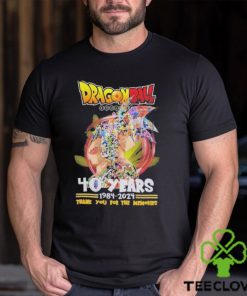 Dragon Ball 40 Years 1984 – 2024 Thank You For The Memories T Shirt