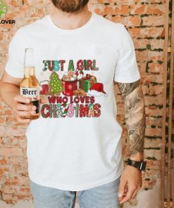 Just a girl who loves pattern Christmas T hoodie, sweater, longsleeve, shirt v-neck, t-shirt
