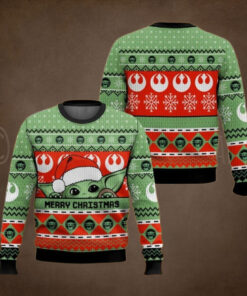 Baby Yoda Ugly Christmas Sweater
