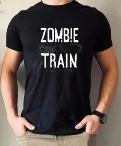 Tyronebeansticc Zombie Train Line ‘Em Up Shirt