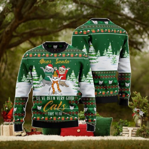 We‘re Been Very Good Cats This Year Ugly Christmas Sweater Christmas Noel Gift