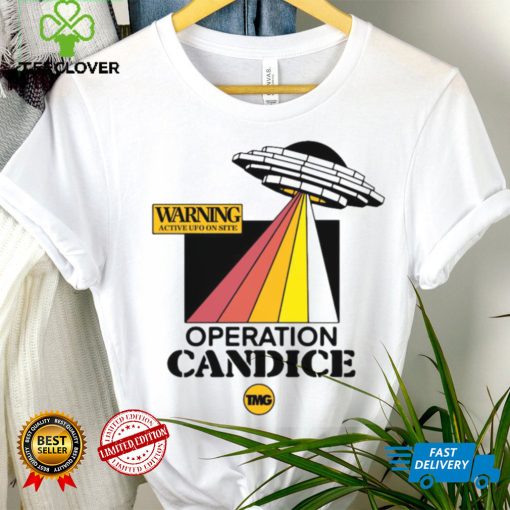 Warning active UFO on site operation candice t hoodie, sweater, longsleeve, shirt v-neck, t-shirt