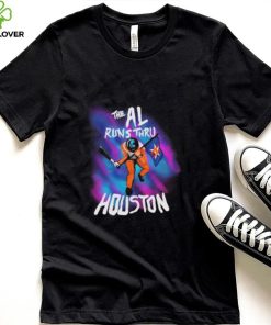 The AL Runs Thru Houston Astros Shirt