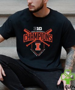 Illinois Fighting Illini 2024 Big Ten Baseball Regular Season Champions T Shirt