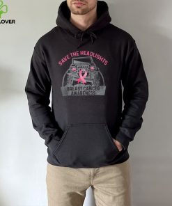 Save The Headlights Breast Cancer Awareness T Shirt0