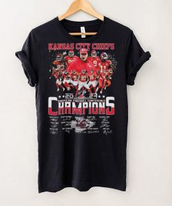 kansas City Chiefs AFC American Football Conference Champions 2024 Signatures Shirt