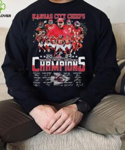 kansas City Chiefs AFC American Football Conference Champions 2024 Signatures Shirt