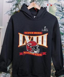 kansas City Chiefs Super Bowl LVIII Our Pastime Tri Blend Scoop Neck T Shirt