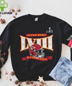 kansas City Chiefs Super Bowl LVIII Our Pastime Tri Blend Scoop Neck T Shirt