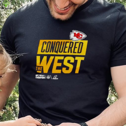 kansas City Chiefs conquered the West 2022 AFC West division champions hoodie, sweater, longsleeve, shirt v-neck, t-shirt