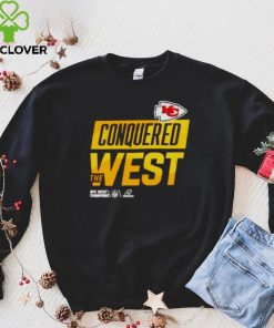 kansas City Chiefs conquered the West 2022 AFC West division champions hoodie, sweater, longsleeve, shirt v-neck, t-shirt