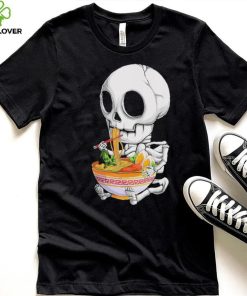 kawaii japanese anime Skeleton Halloween ramen Food Lovers Classic Shirt