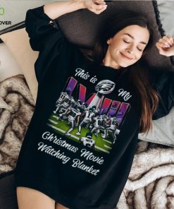 Philadelphia Eagles This Is My Christmas Movie And Watching Nfl Team T shirt