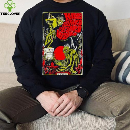 king Gizzard And the Lizard wizard The Tivoli, Brisbane, Australia April 6 2023 Poster shirt
