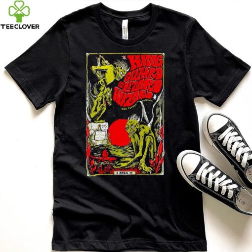king Gizzard And the Lizard wizard The Tivoli, Brisbane, Australia April 6 2023 Poster shirt