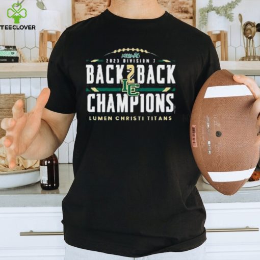 2023 Mhsaa Division 7 Football Champions Lumen Christi Titans Shirt