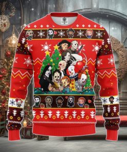 Horror Friends Ugly Christmas Sweater Amazing Gift Men And Women Christmas Gift